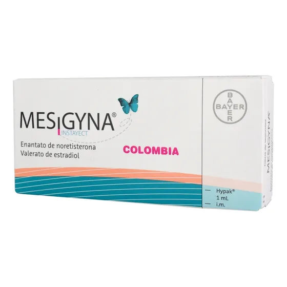 Mesigyna Solución Inyectable (50 Mg / 5 Mg)