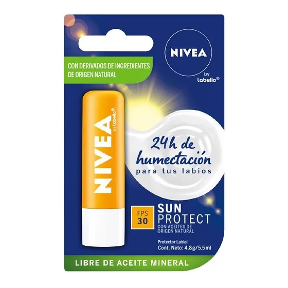 Nivea Labello Protector Labial Sun Protect Fps 30 4.8 Grs