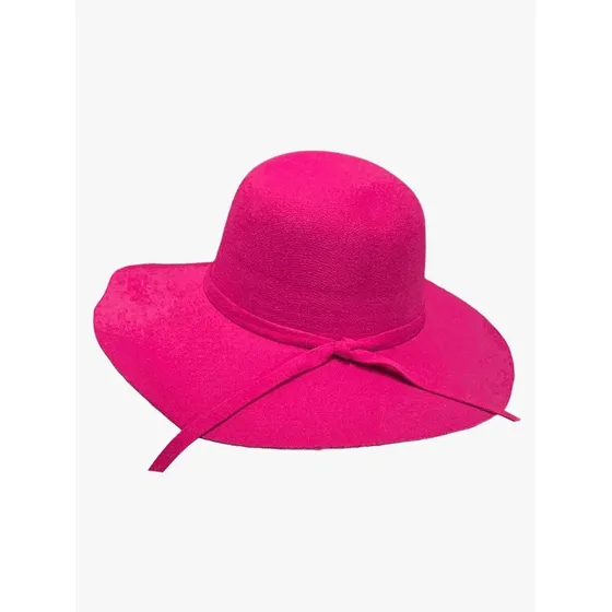 Chapéu Floppy Boho Feltro Várias Cores Feminino Inverno