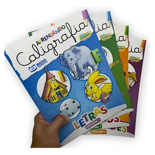4 Cadernos De Caligrafia Letras NĂșmeros Palavras Atividades 4 Cadernos De Caligrafia Letras NĂșmeros Palavras Atividades