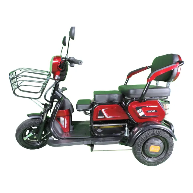 Triciclo Eléctrico Moto Potencia 1200w Autonomía 35km