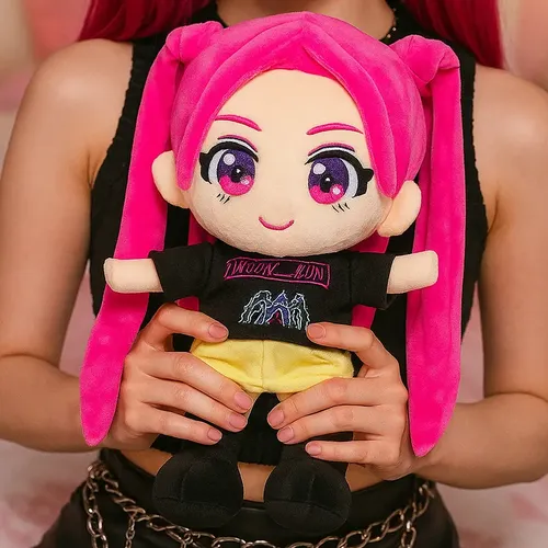 Boneca De Pelúcia Hyuna Mizi Sua, Alien Stage Plush, 20 Cm +