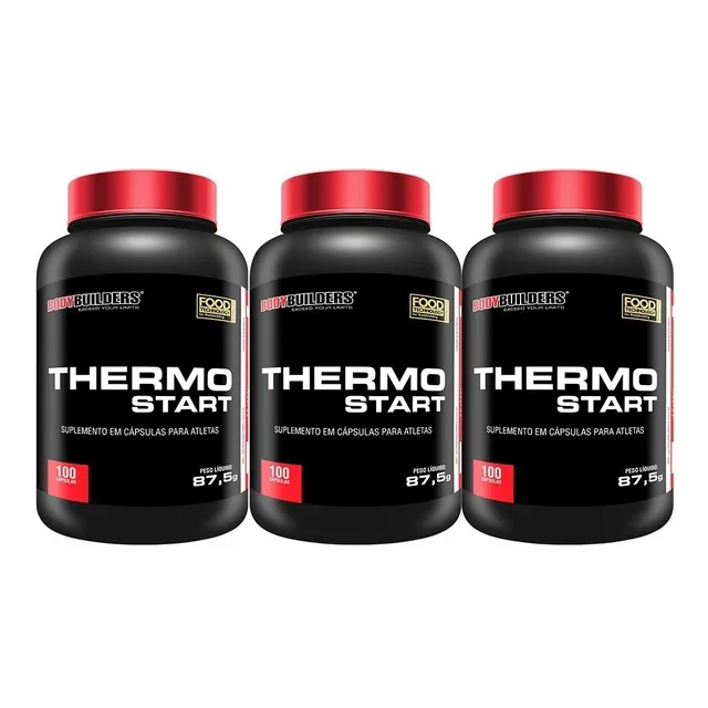 Combo 3x Termogênico Thermo Start 100caps - Oferta