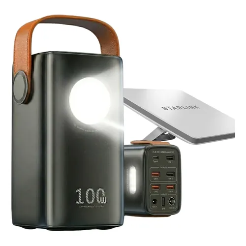 Carregador Portátil Power Bank Anker 25000mAh 165W Cor Preto Carga