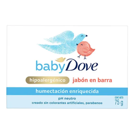 Jabón en barra Baby Dove Humectación Enriquecida 75 g