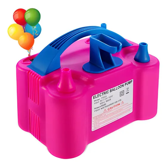 Inflador Eléctrico Genérico 110v Para Globos - 1 Unidad