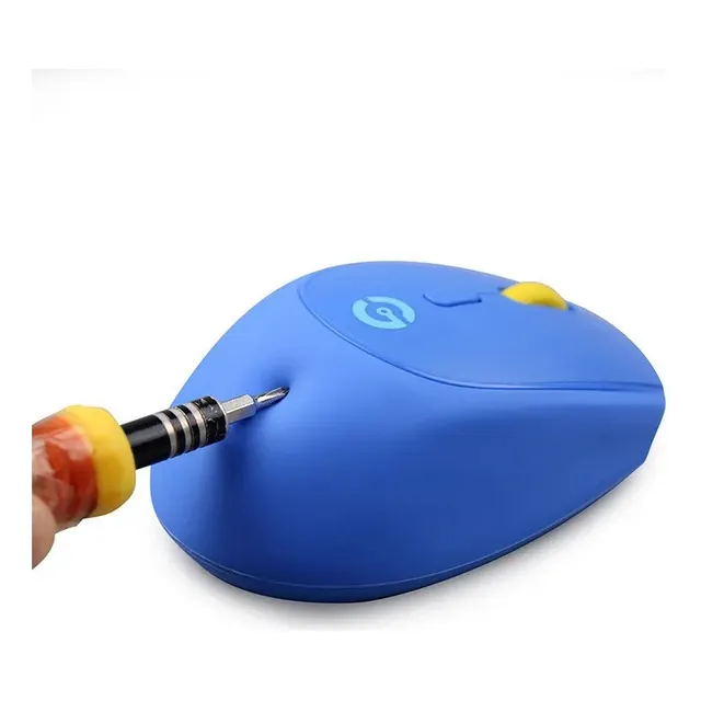 Mouse Wireless Getttech Gac-24406b Color Full Azul