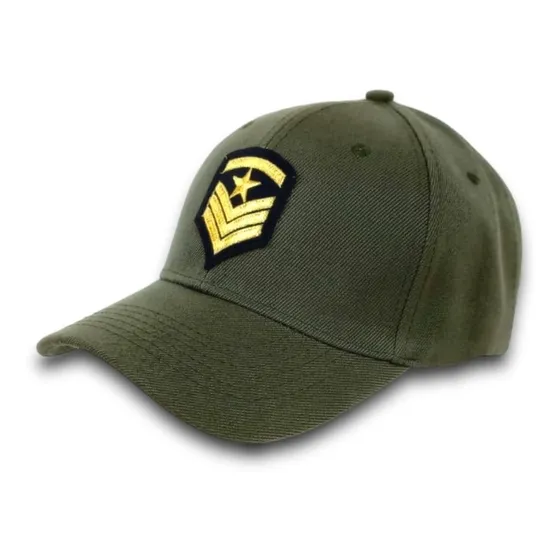 Gorra Strapback Visera Curva Hebilla Ajustable Clásica Verde
