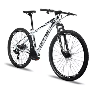 Bicicleta Aro 29 Gts Alumunio Rdx 21v CĂąmbio Shimano A Disco Cor Branco/preto Tamanho Do Quadro 17 Bicicleta Aro 29 Gts Alumunio Rdx 21v CĂąmbio Shimano A Disco Cor Branco/preto Tamanho Do Quadro 17