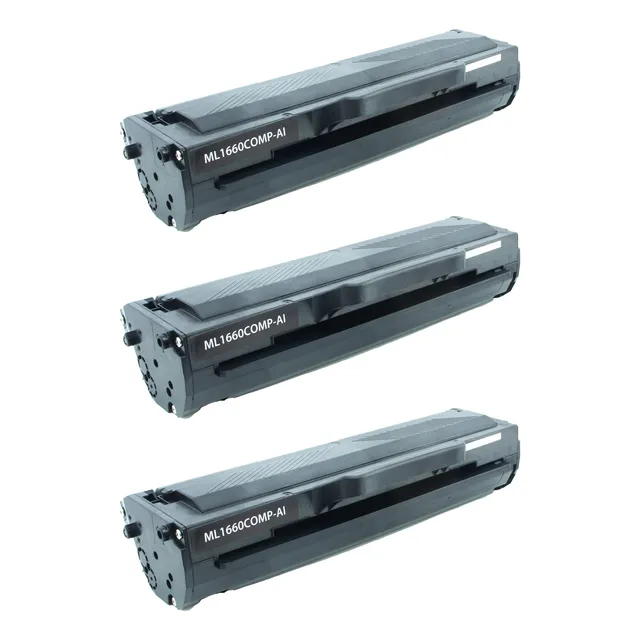 3 Pza Cartucho De Toner 104s Compatible Con Scx-3200