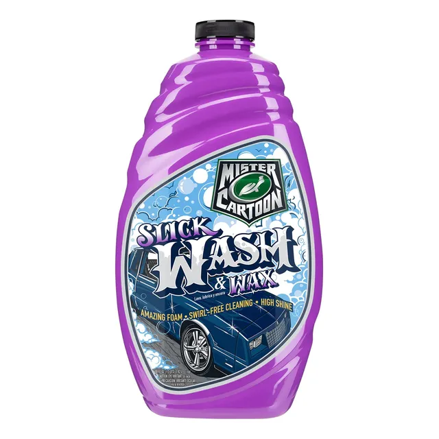 Shampoo C/cera Slick Wash & Wax + Brillo 1.42 Lts.