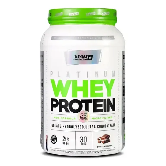 Whey Protein Star Nutrition 2 Lb Ultra Premium La Plata