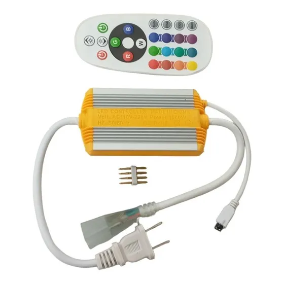 Transformador Cinta Rgb 5050 Multicolor Control 110v Hammer