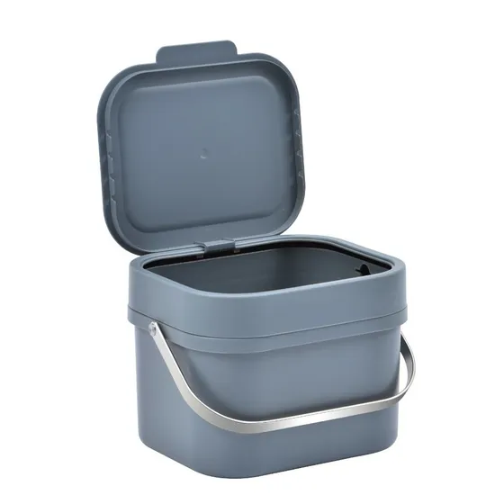 Papelera Gris De Cocina Bari 