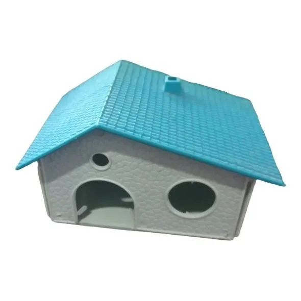 Casa Para Jaula De Hamster Armable 13,5cm X 9cm X 9cm  