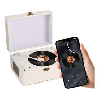 Reproductor De Cd Vintage Altavoz Bluetooth Todo En Uno Reproductor De Cd Vintage Altavoz Bluetooth Todo En Uno