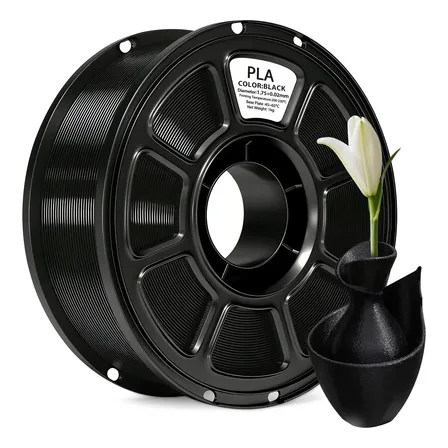 Filamento Pla Branco E Preto 1.75mm 1kg Para Impressora 3d