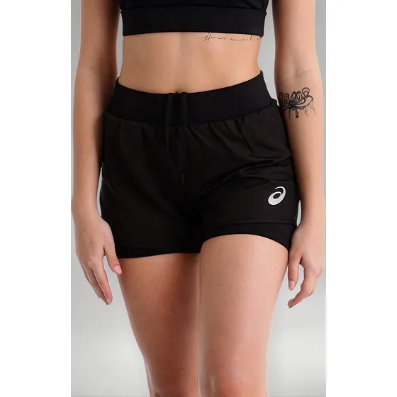 Short Con Calza Asics Running Dama Deportivo Mvd Sport