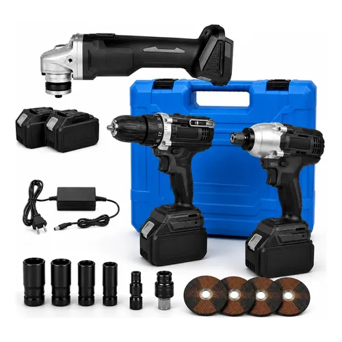 Kit Ferramentas 5x1 Com 2 Baterias 48v Recarregável | MercadoLivre
