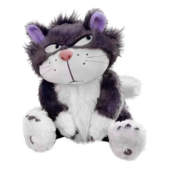 Muñeco Peluche Lucifer Gato Juguete Para Niños 35cm