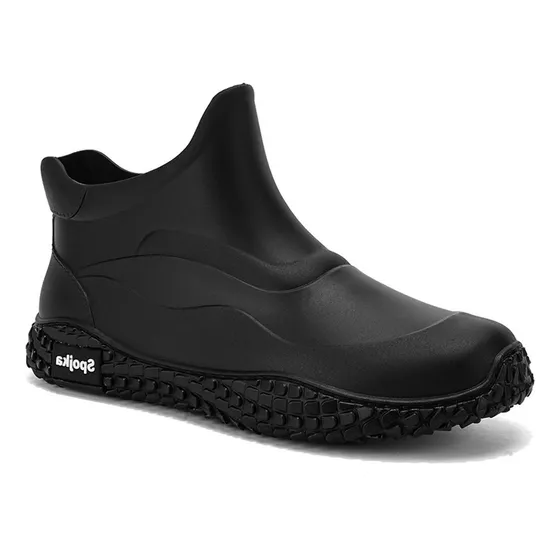 Botas Para Hombre Casual Impermeables Lluvia Pesca Zapatos