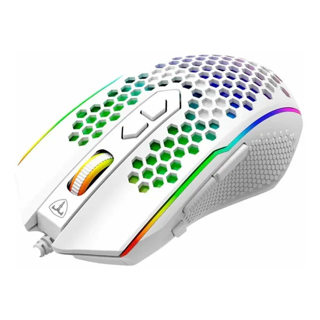 Mouse Gamer T-dagger Imperial T-tgm310w Rgb 7200dpi 8botones