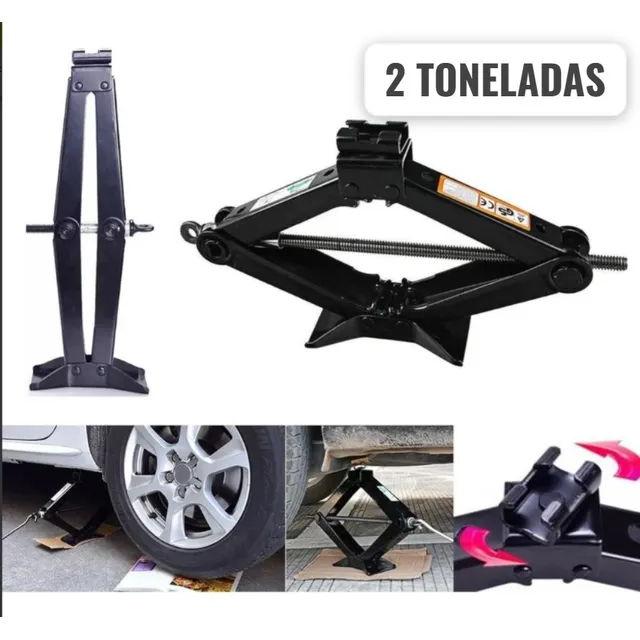 Gato Automotriz Tipo Tijera Mecanico 2.5 Toneladas