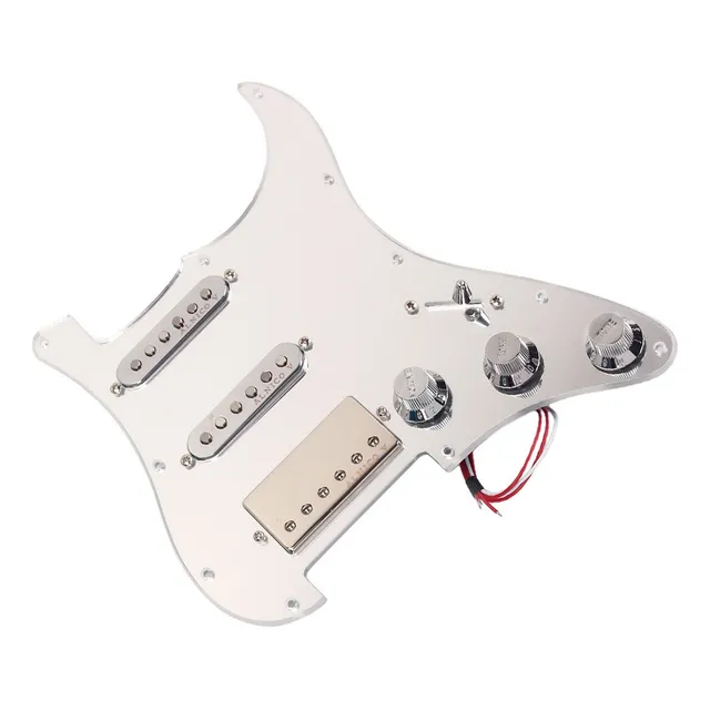 Pastillas Guitarra Pickguard Prealambrado Cargado Ssh Para