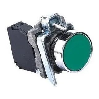 Pulsador Na Verde 22mm