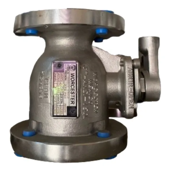 Válvula De Esfera De 3 Inoxidable Marca Worcester 