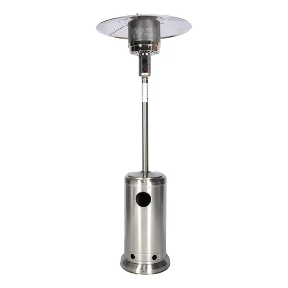 Estufa Hongo A Gas Para Exterior Xion Acero Inoxidable Color Gris
