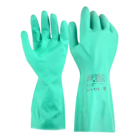 Guantes De Nitrilo Verde Alphatec Sol-vex 37-175 (12 Pares)