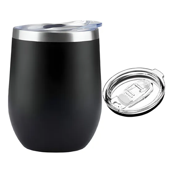 Vaso Térmico Cooler Vino Copa Termo 12 Oz Acero Inoxidable