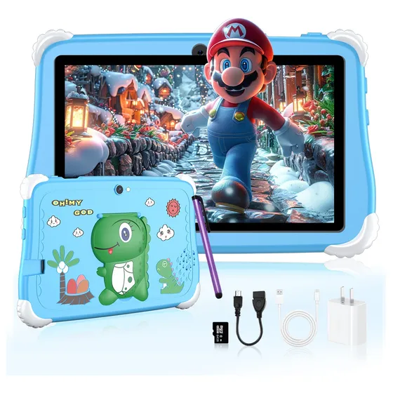 7'' Tableta Para Niño Con Lápiz Táctil 6+128gb+64 Ampliable