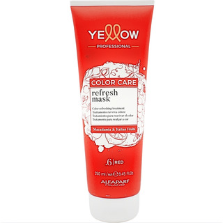 Alfaparf Milano Yellow Color Care Refresh Mask .6 Red 250 Ml Alfaparf Milano Yellow Color Care Refresh Mask .6 Red 250 Ml