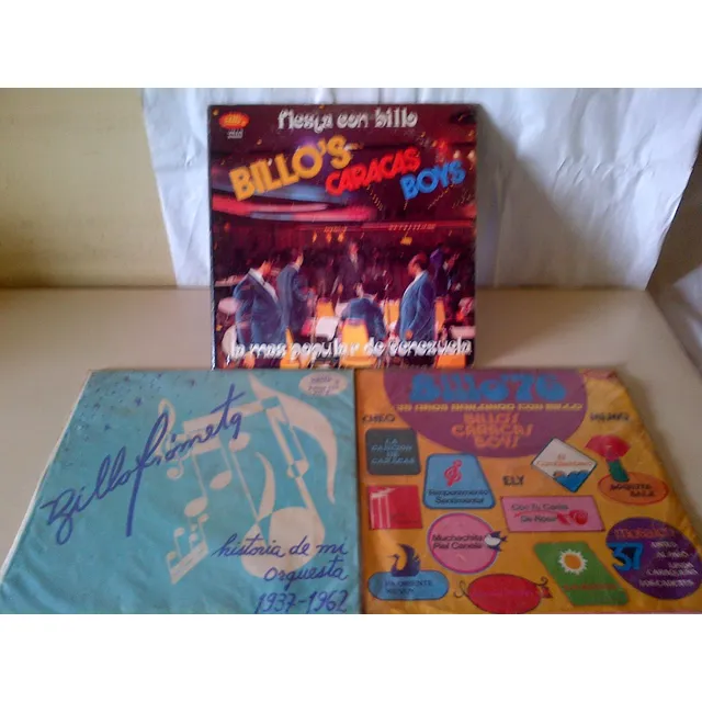 Combo 3 Lp, Acetatos De Billo's Caracas Boys.