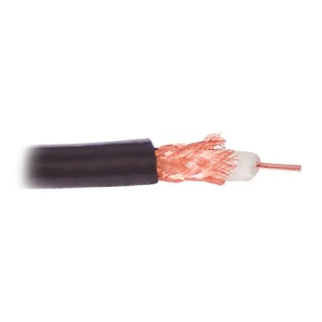 Cable Rg59 Coaxial Video 305m Hecho En Mx Optimizado Para Hd
