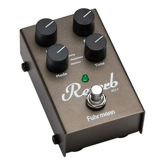 Pedal Fuhrmann Reverb Rv01