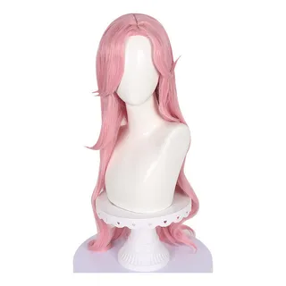 Peluca Rosa Para Cosplay De La Princesa Little Pony De Anime Peluca Rosa Para Cosplay De La Princesa Little Pony De Anime
