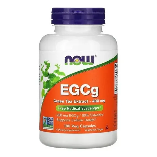 Now Foods, Egcg, Extracto De Té Verde, 400 Mg, 180 Caps Sabor Sin Sabor | Cuotas sin interés