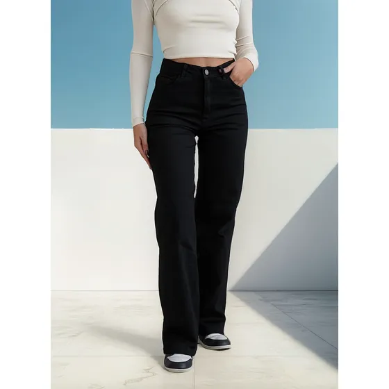 Wide Leg Elastizado Varios Talles Y Colores La Dicha Vida