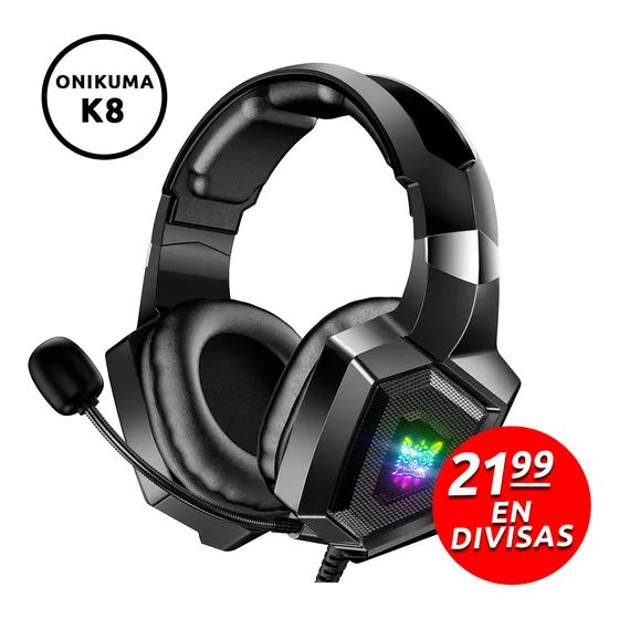 Audifono Gamer Rgb Usb Con Microfono Y Splitter.