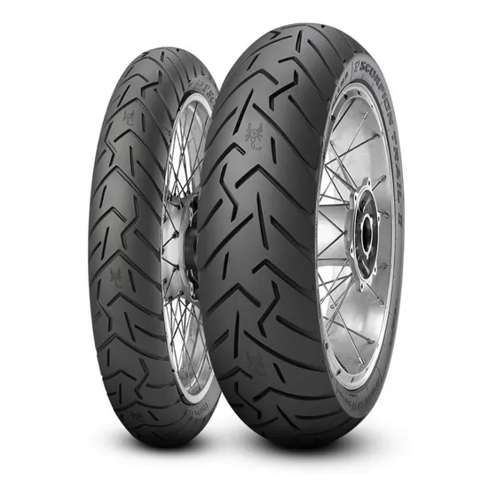 Par Pneus Pirelli Scorpion Trail Ii 120/70-19+170/60-17
