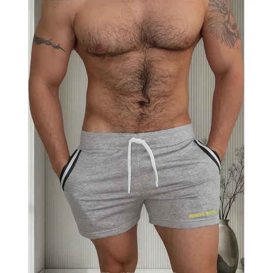 Pantaloneta, Short Corto De Gym, Casual De Hombre 