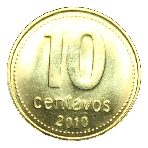 Moneda Argentina 10 Centavos 2010 #3.10 - Sin Circular