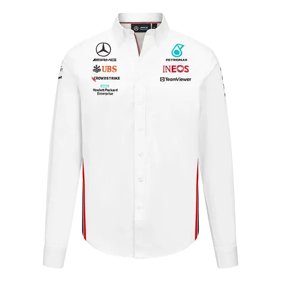 Camisa Mercedes Oficial F1 Hombre Rp Team