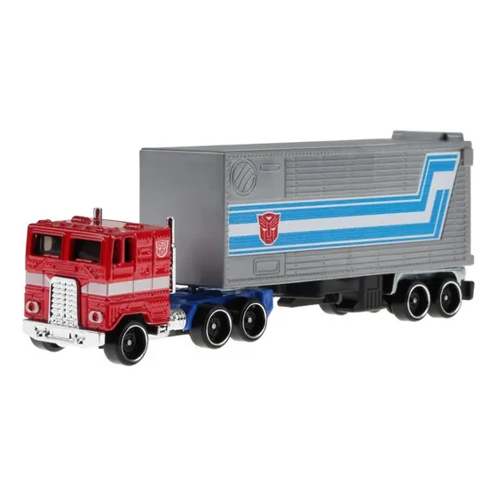 Hot Wheels Transformers Track Fleet Optimus Prime 1/64
