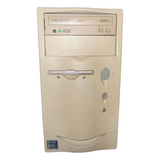 Computador Antigo K6 Ii 400mhz 128mb Retrohardware