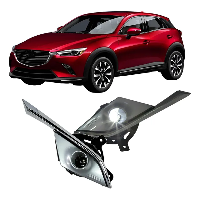Faro Antiniebla Neblinero Y Bisel Izq Mazda Cx3 2016-2018