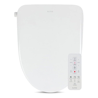 Alpha Bidet Ux Asiento De Inodoro Para Bidé Pearl En Blanco Alpha Bidet Ux Asiento De Inodoro Para Bidé Pearl En Blanco